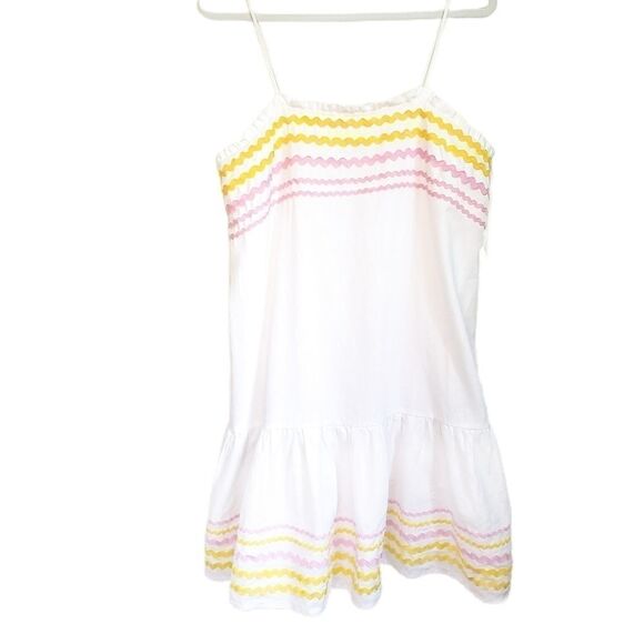 Lisa Marie Fernandez White Ric Rac Dress - Picture 5 of 11